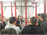 重庆清大东方消防培训学校举办重庆移动公司安全管理员消防设施设备操作培训