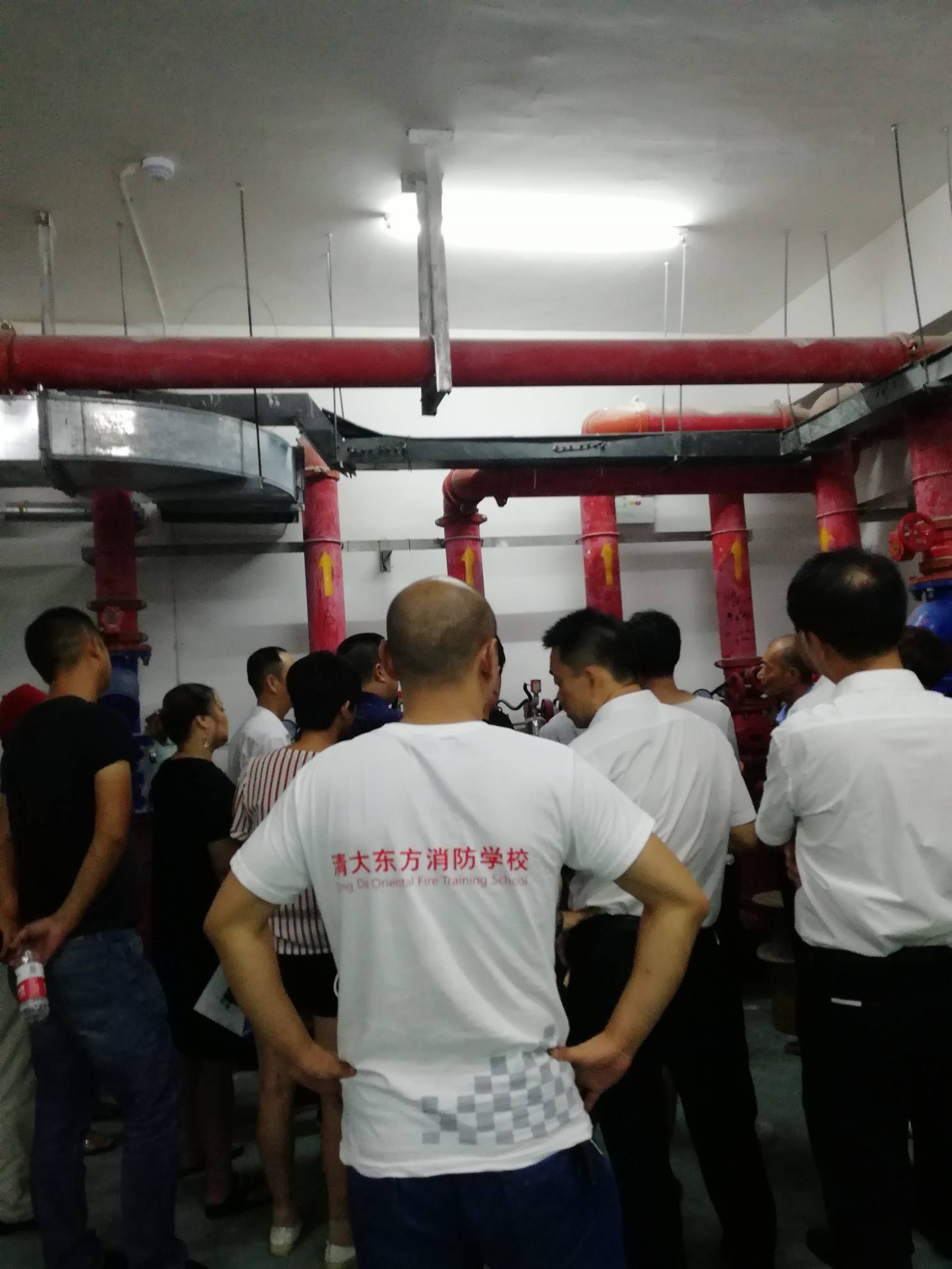 安庆市清大东方消防学校举办酒店行业消防安全操作员培训班